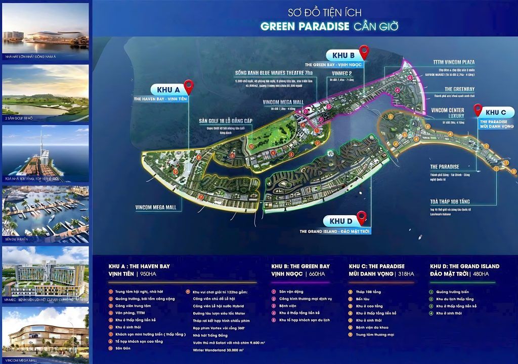 Tổng quan dự án VINHOMES GREEN PARADISE - Siêu đô thị biển Cần Giờ 11